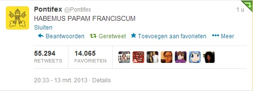 Wat Franciscus bedoelt te zeggen